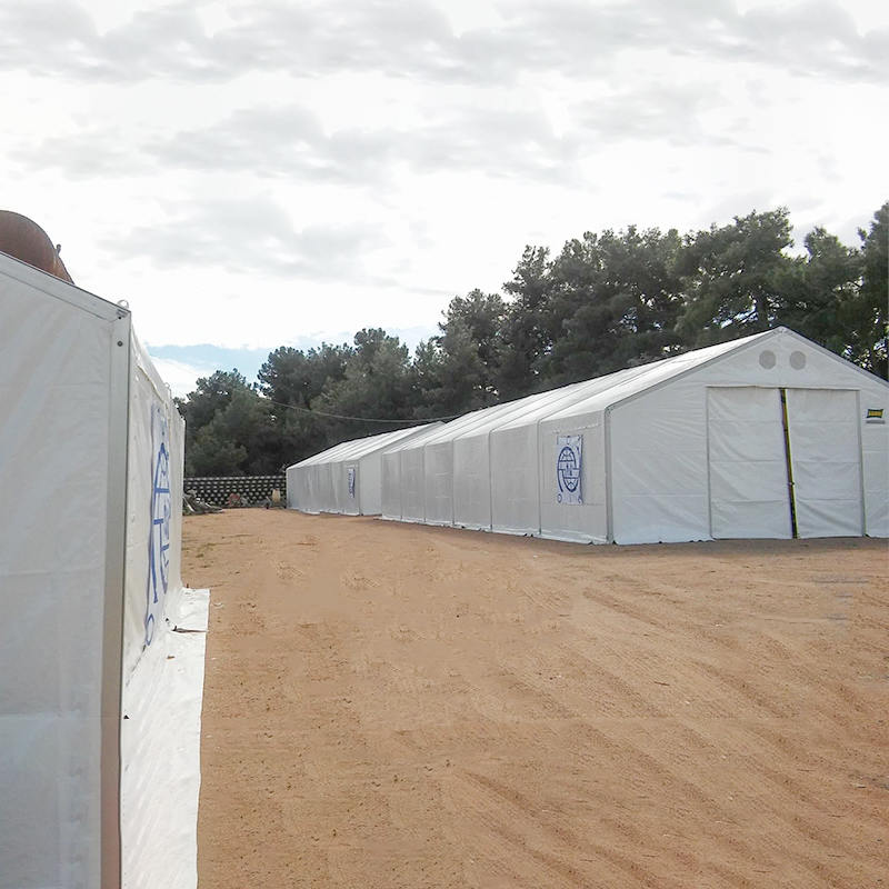 IFRC/ICRC/WFP/IOM Standard Fire-Retardant UV-Resistant 10x24m Tent Mobile Storage Units(MSU)