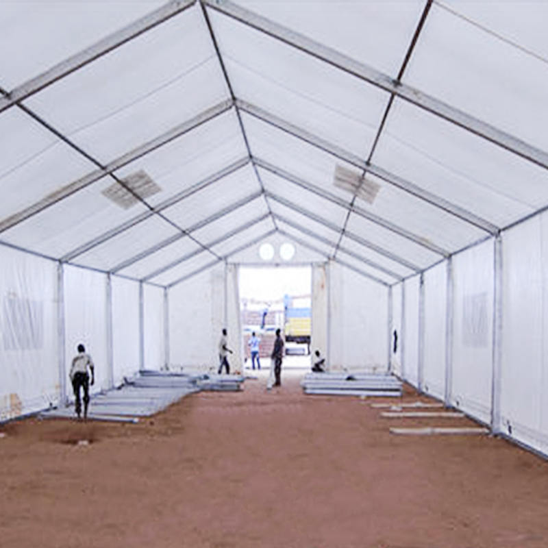 IFRC/ICRC/WFP/IOM Standard Fire-Retardant UV-Resistant 10x24m Tent Mobile Storage Units(MSU)