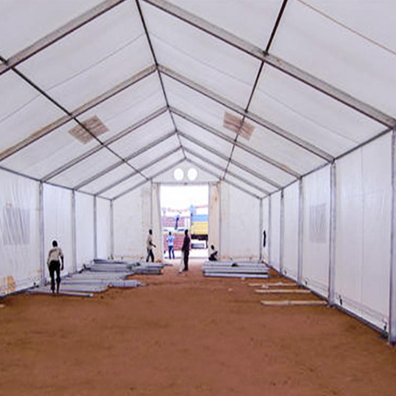 IFRC/ICRC/WFP/IOM Standard 10x32m Durable Flexible Storage Tent Mga Mobile Storage Unit(MSU)