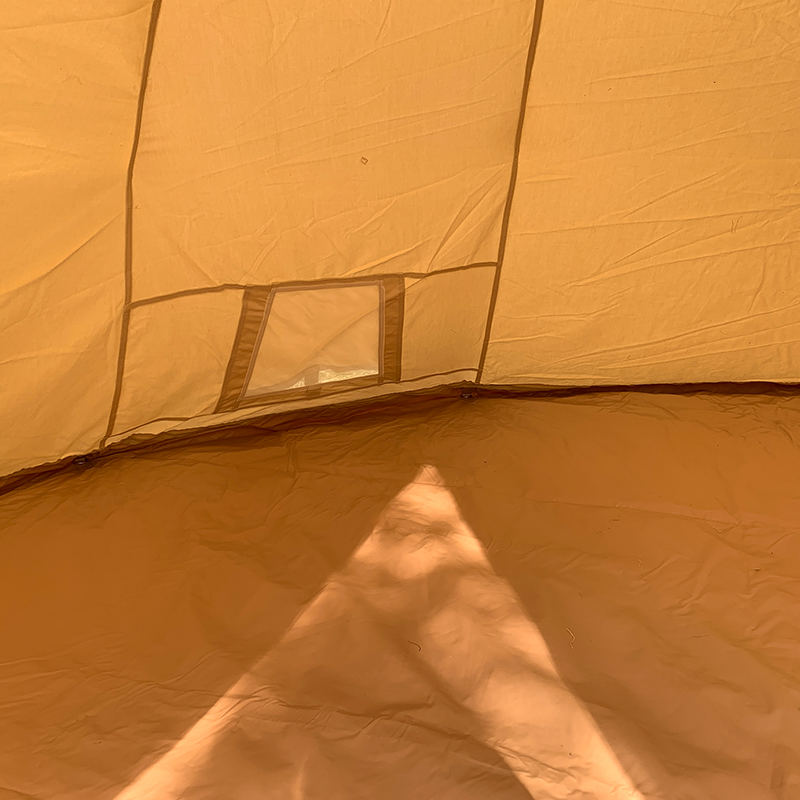 4 Meter Single Pole Tipi Family Camping Canvas Tent