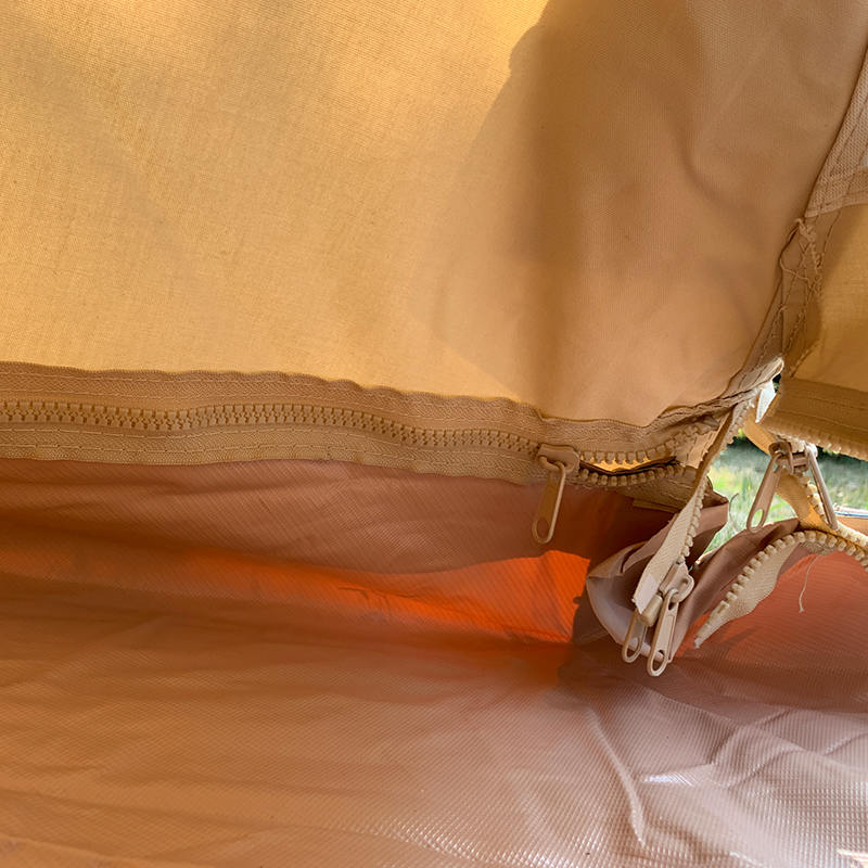 4 Meter Single Pole Tipi Family Camping Canvas Tent