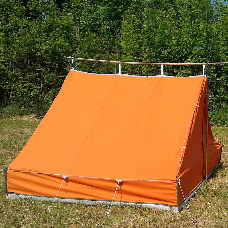 5.2x5.5m Traditional Scout Canvas Tent para sa 8 Tao