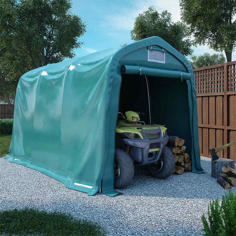 2.4x3.6 Rainproof PVC Canopy Portable Car Port