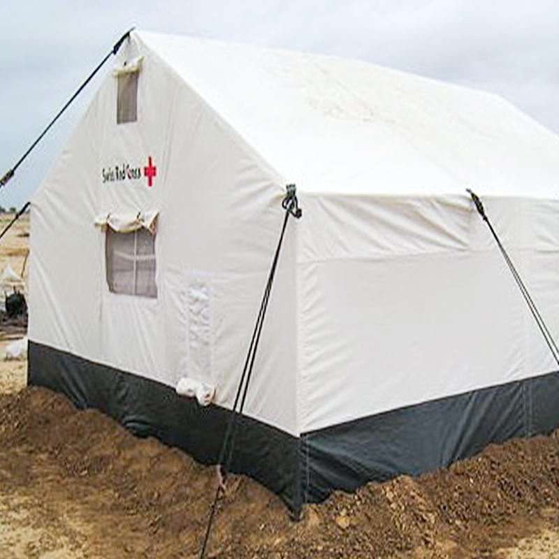 ICRC IFRC UNHCR Standard 5-Person Double Foldable All-Weather Family Tent