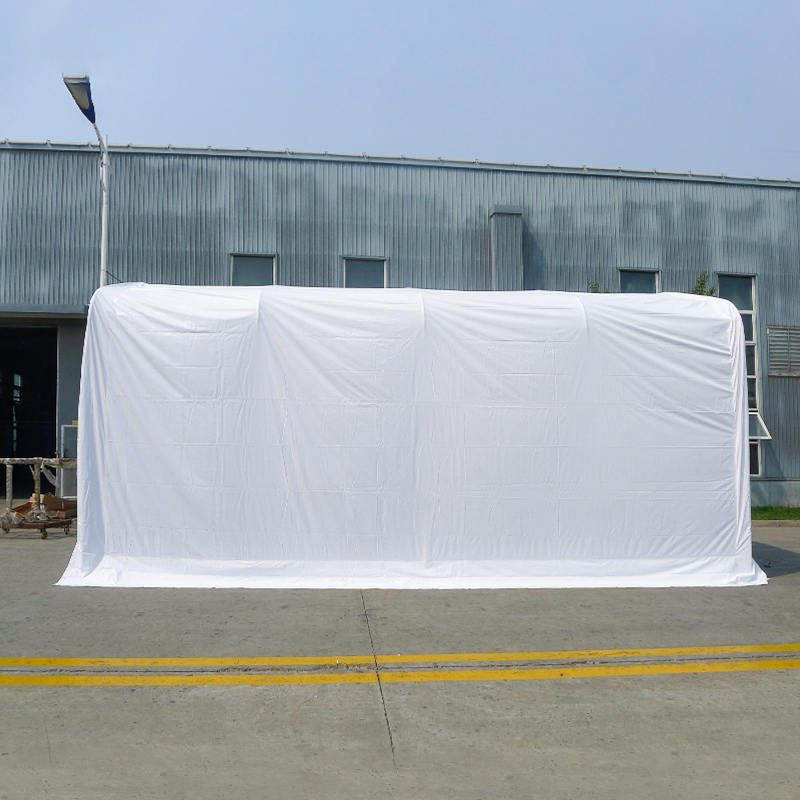 6X6m 2.6m Sideheight Waterproof PVC Warehouse Portable Tent Hall