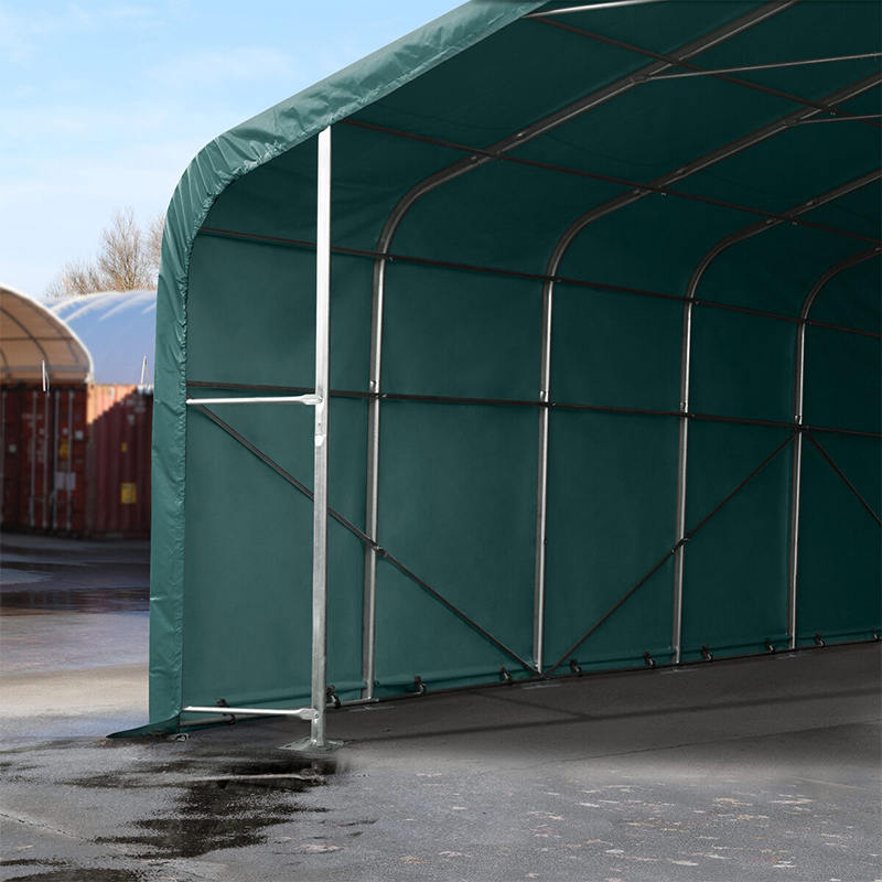 6X6 2.6m Sideheight Ganap na Galvanized Steel Frame Pansamantalang Warehouse Tent Hall