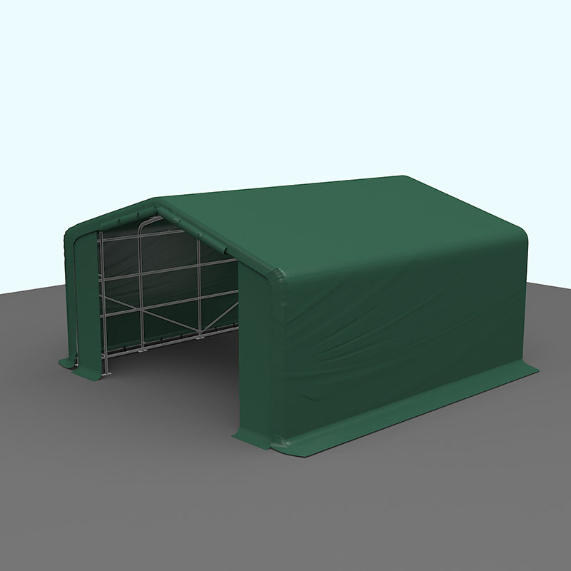 6X6 2.6m Sideheight Ganap na Galvanized Steel Frame Pansamantalang Warehouse Tent Hall