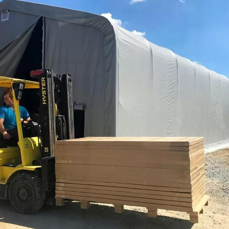 8X12 4m Sideheight UV resistant Warehouse Shade Tent Sun Shelter