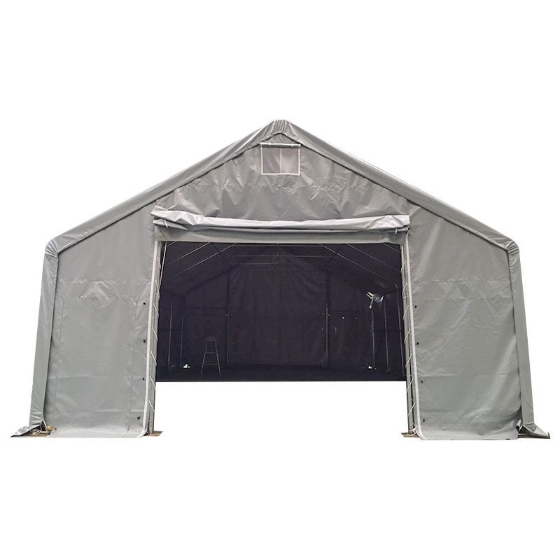 8X12m-3m PVC Warehouse Industrial Malaking Green Storage Tent