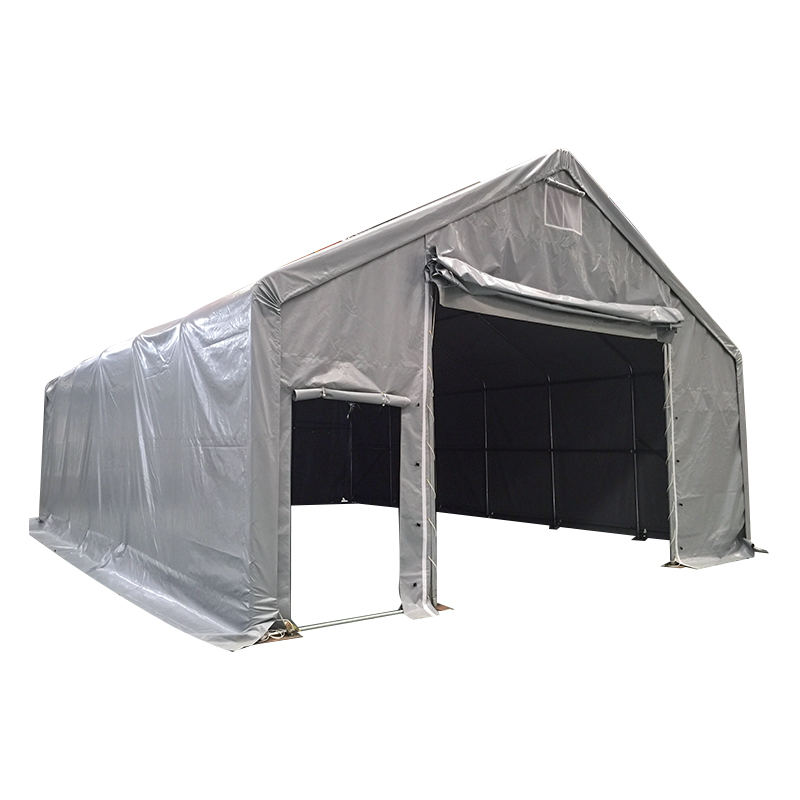 8X12m-3m PVC Warehouse Industrial Malaking Green Storage Tent