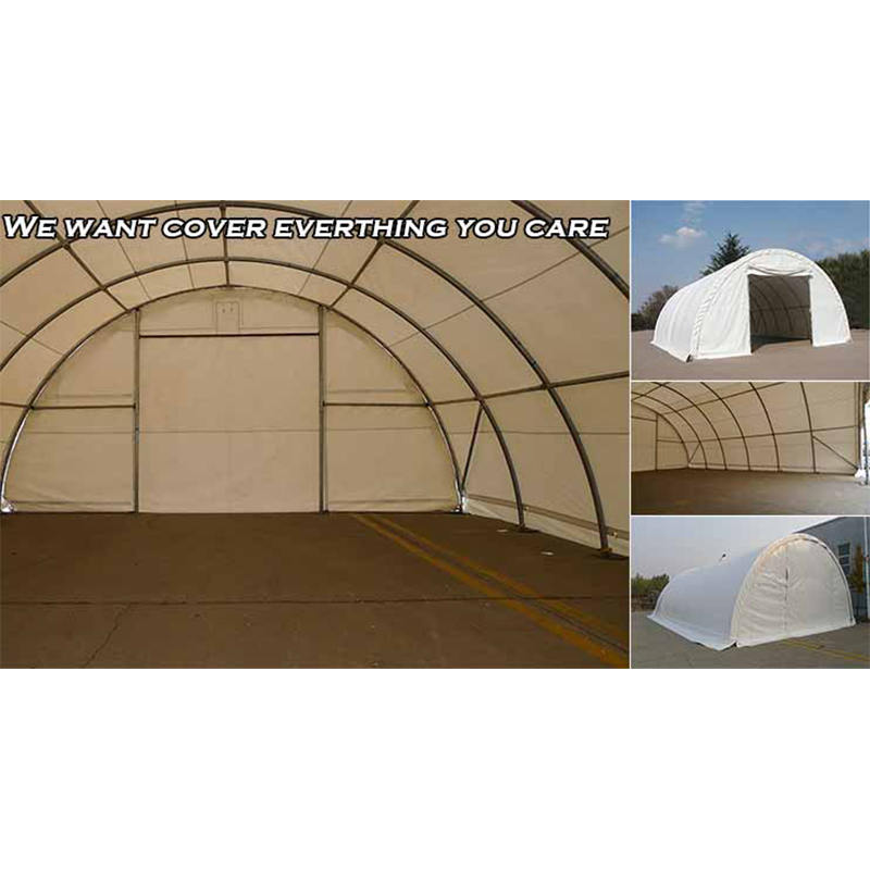 9x12mx4.5 Arched Storage Tent, Round-Arched Tent Hall