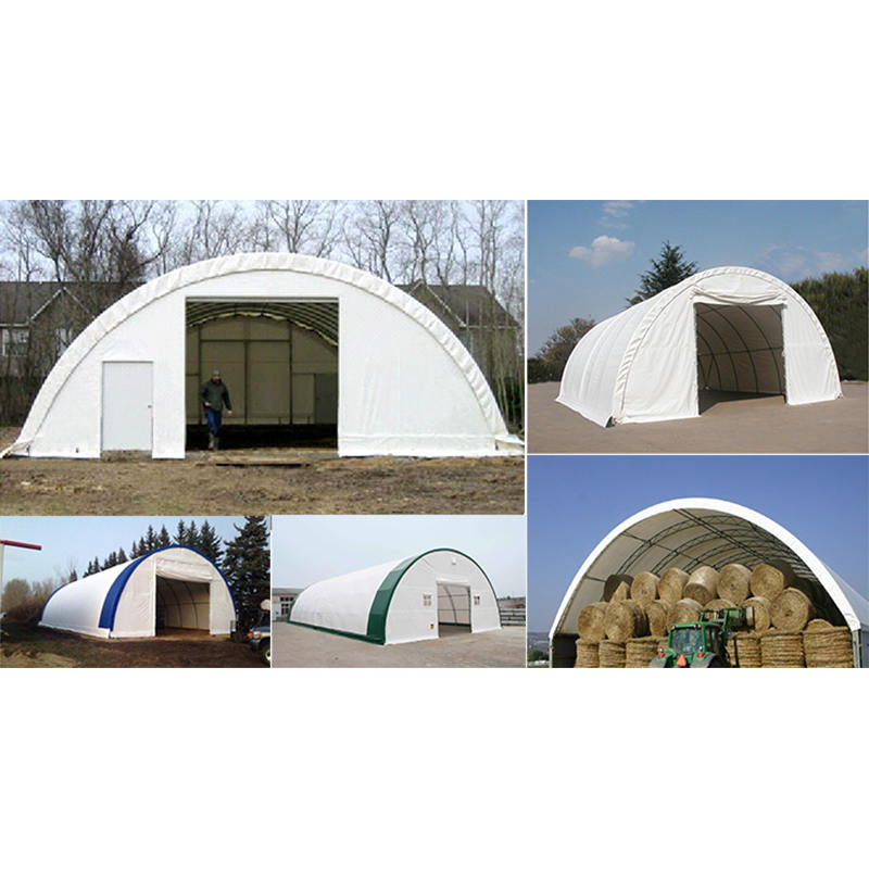 9x12mx4.5 Arched Storage Tent, Round-Arched Tent Hall