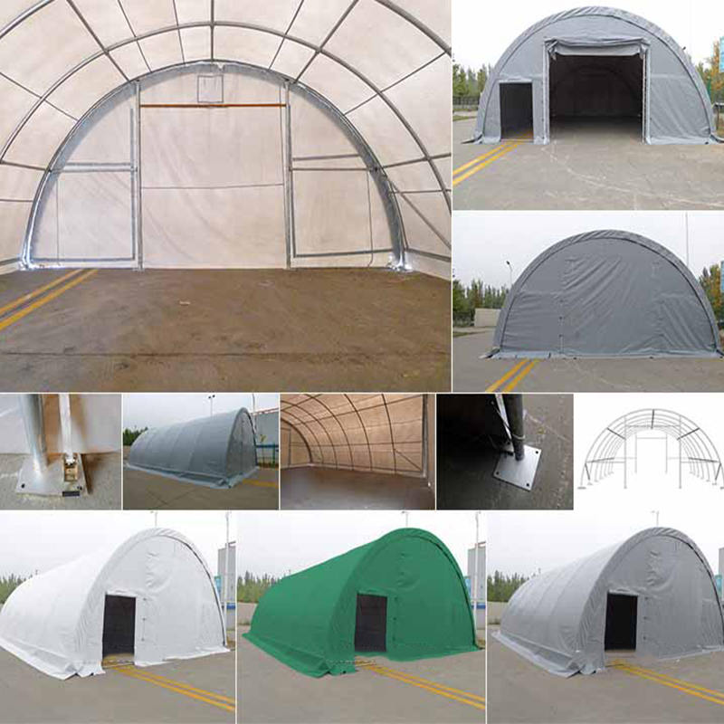9x12mx4.5 Arched Storage Tent, Round-Arched Tent Hall