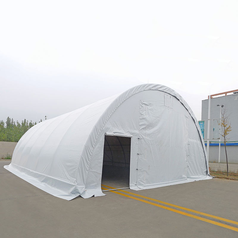9x12mx4.5 Arched Storage Tent, Round-Arched Tent Hall