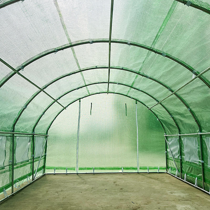 3x6x2m Weatherguard Round Top Greenhouse at Polytunnel
