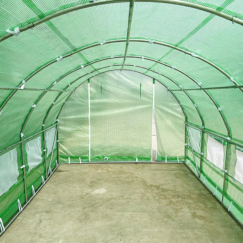 3x6x2m Weatherguard Round Top Greenhouse at Polytunnel