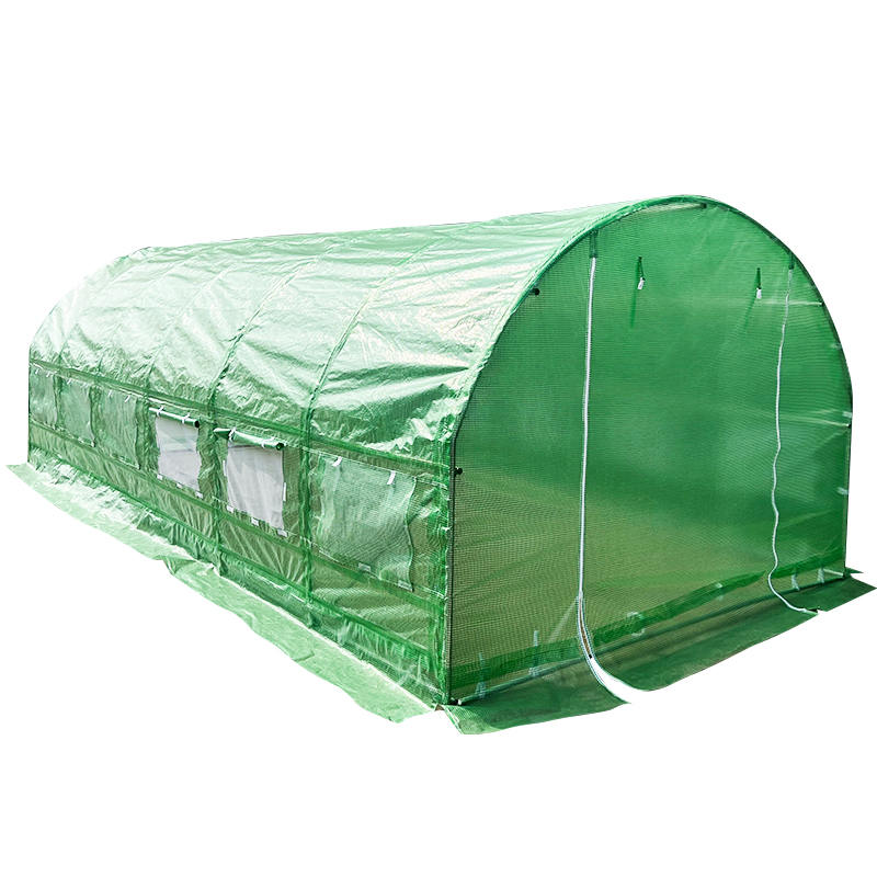 3x6x2m Weatherguard Round Top Greenhouse at Polytunnel