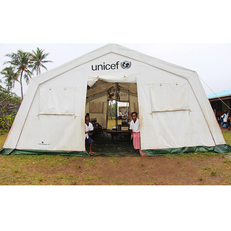 UNICEF Standard 42m² Multipurpose Fire Retardant Huggy Tent