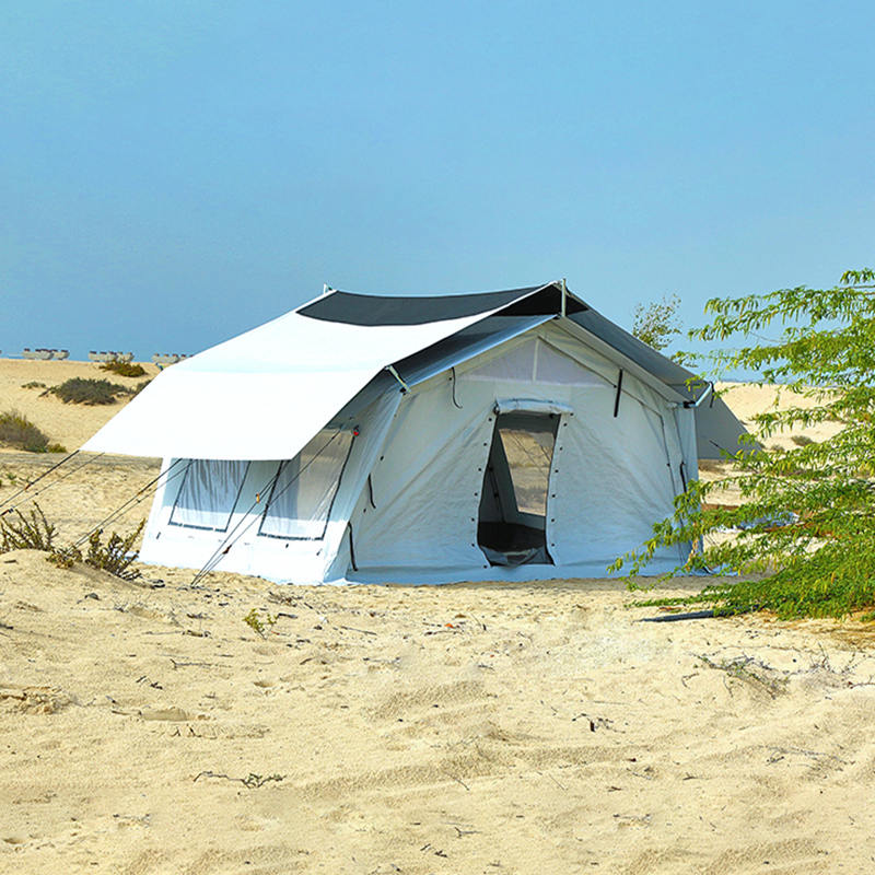 UNICEF Standard 24m² Multipurpose Tent Hub Tent na may Magandang Ventilation System