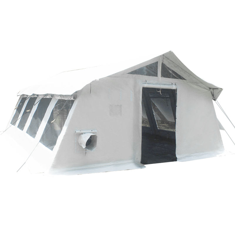 UNICEF Standard 42m² Multipurpose Hub Tent na may Integrated/removable Shade Cover