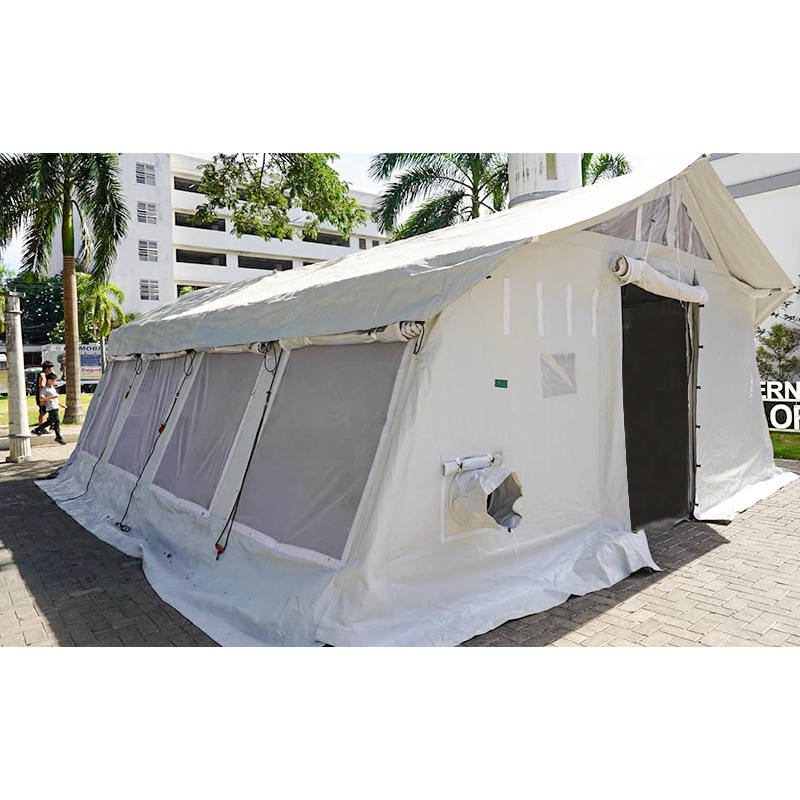 UNICEF Standard 42m² Multipurpose Hub Tent na may Integrated/removable Shade Cover
