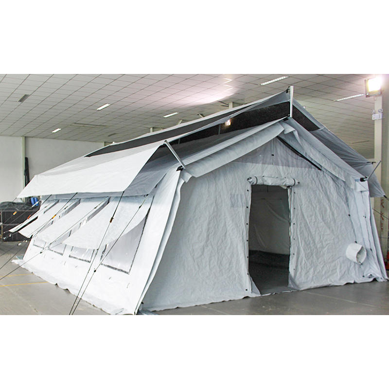 UNICEF Standard 42m² Multipurpose Hub Tent na may Integrated/removable Shade Cover