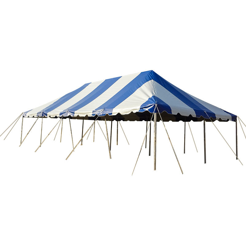 5X10m Tradisyunal na Waterproof PVC Party Pole Tent