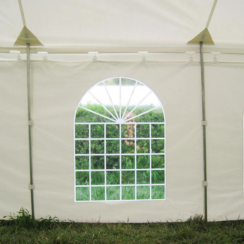 7X12m Tradisyunal na PVC Event Pole Tent na may Windows
