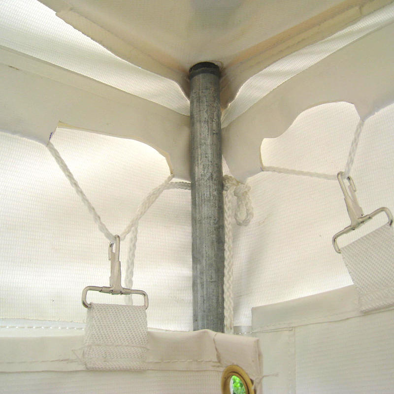 7X12m Tradisyunal na PVC Event Pole Tent na may Windows