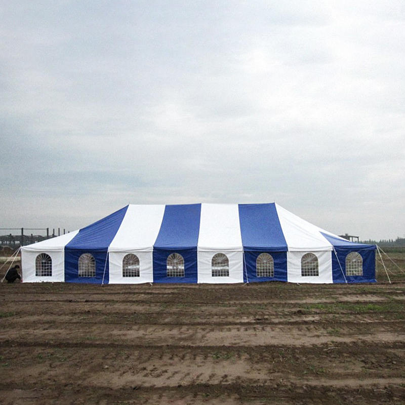 9X18m Tradisyunal na PVC Heavy Duty Pole Tent