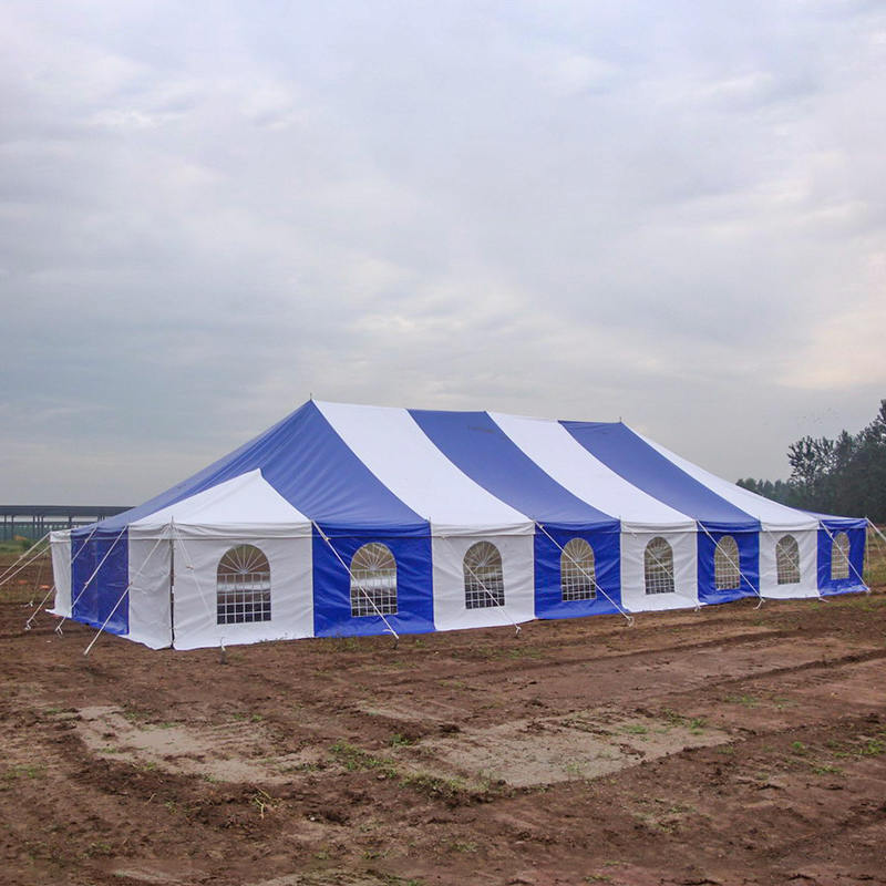 9X18m Tradisyunal na PVC Heavy Duty Pole Tent