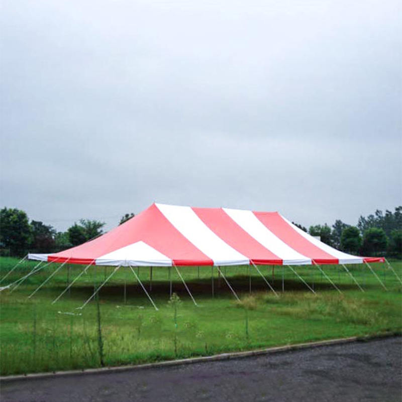 9X18m Tradisyunal na PVC Heavy Duty Pole Tent