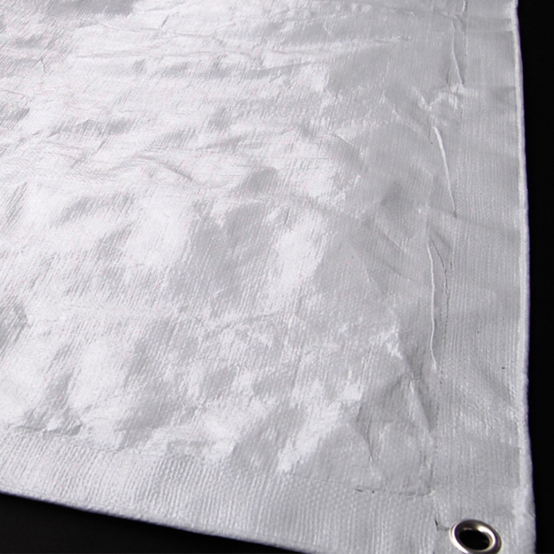 4x5m Reinforced Flexible Plastic Tarpaulin para sa Pansamantalang Silungan