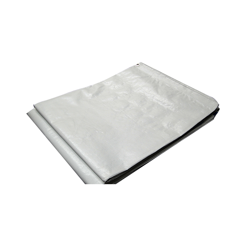 4x50m Hinabing HDPE Black Plastic Tarpaulin