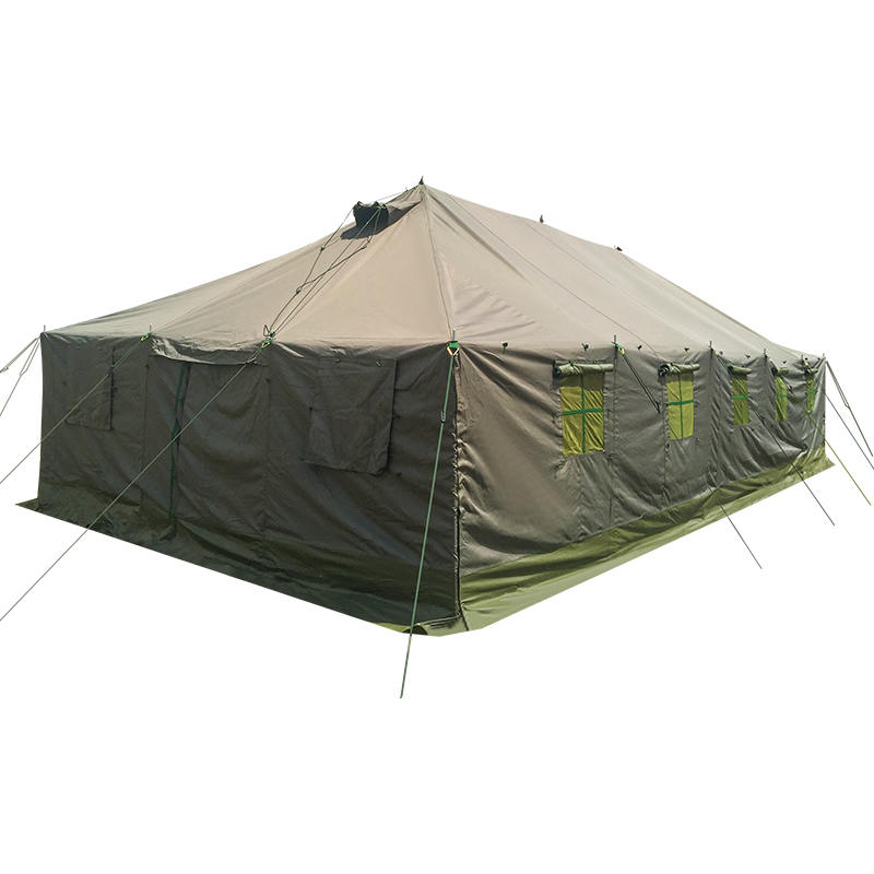 4.8x10.0m Canvas Military Surplus Pole tent