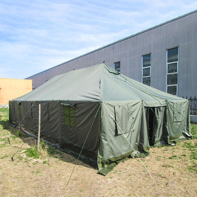4.8x10.0m Canvas Military Surplus Pole tent