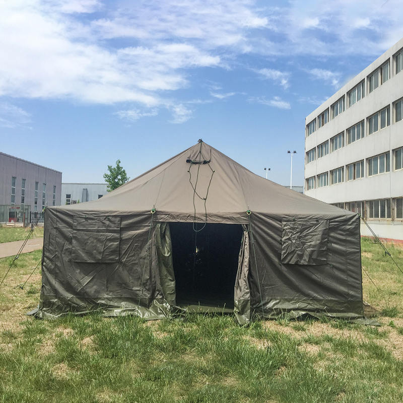 4.8x10.0m Canvas Military Surplus Pole tent