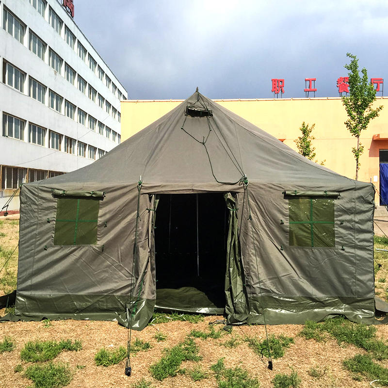 4.8x4.8m Militar Pole Tent- Uri ng Tropikal