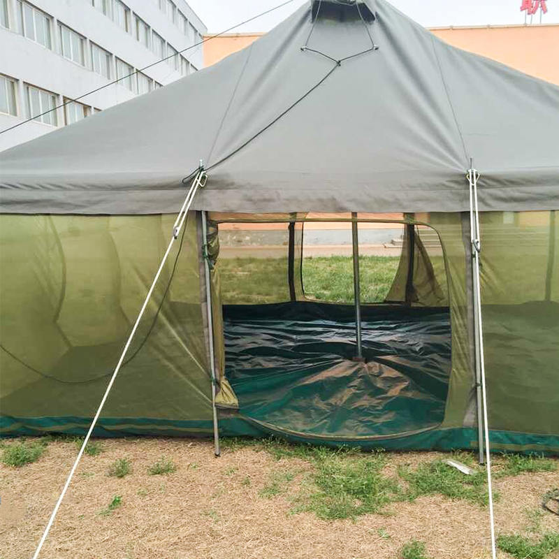 4.8x4.8m Militar Pole Tent- Uri ng Tropikal
