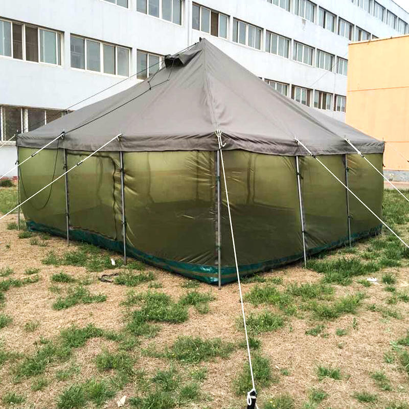 4.8x4.8m Militar Pole Tent- Uri ng Tropikal
