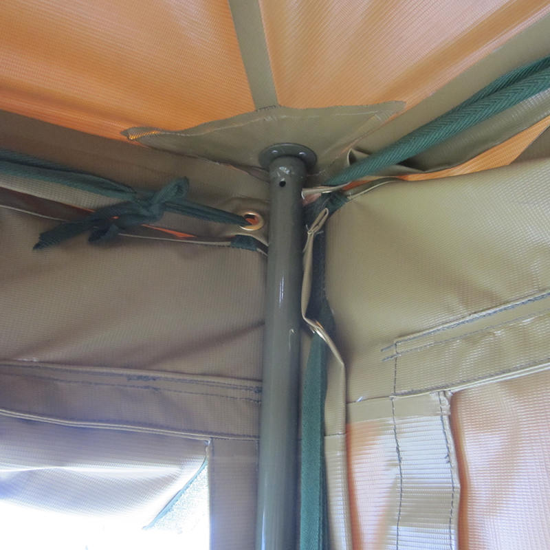 5x5m 8-12 Person Canvas Army Tent Disaster Relief Tent