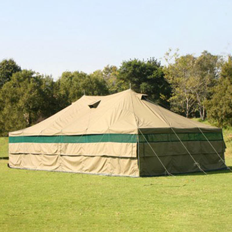 5x10m General-Purpose Army Canvas Hip Roof Tent