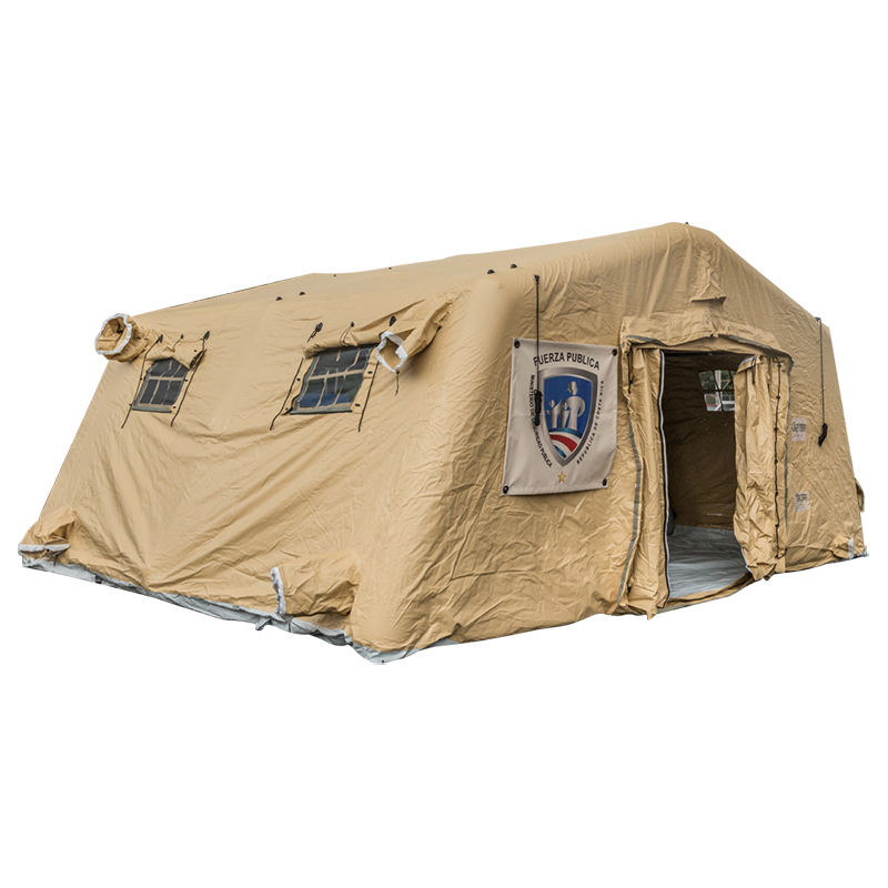5.6x5.15m Multipurpose Small Rapid Deployment Low-Pressure Inflatable Shelters