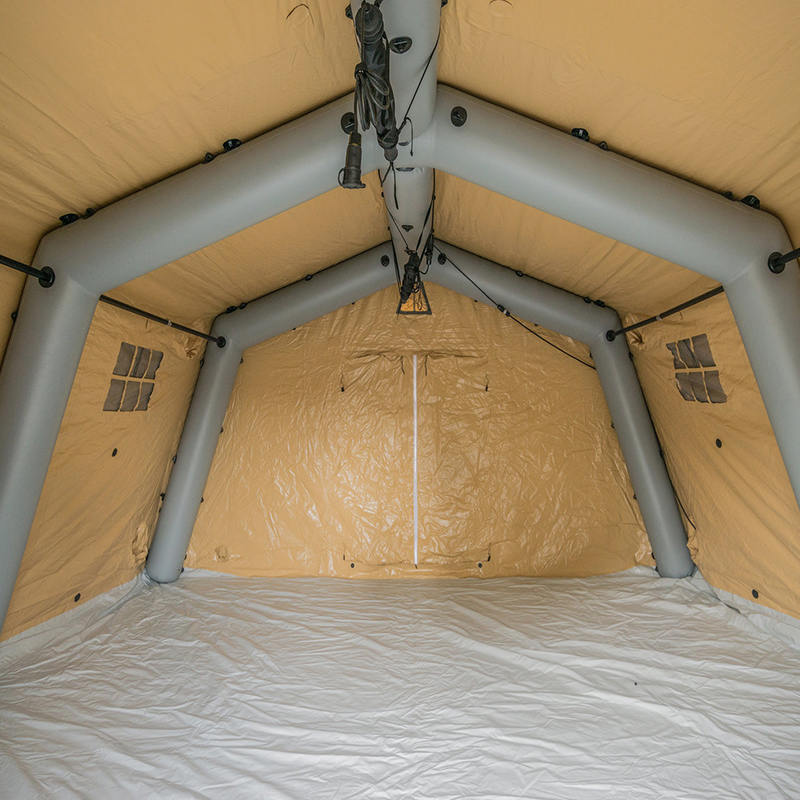 5.6x5.15m Multipurpose Small Rapid Deployment Low-Pressure Inflatable Shelters