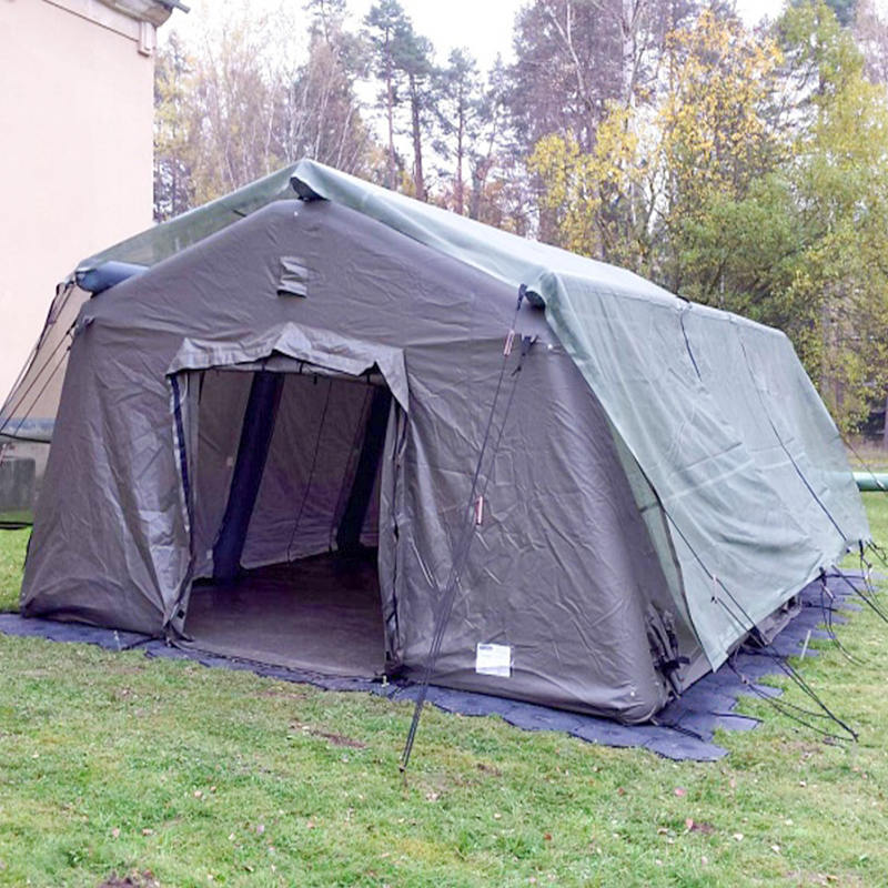 Low-Pressure 5.6x7.55m Multipurpose Medium Rapid Deployment Inflatable Tent