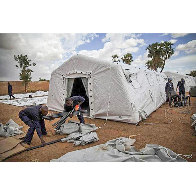 5.6x9.95m Multipurpose Medium Rapid Deployment Shelter Low-Pressure Inflatable Tent