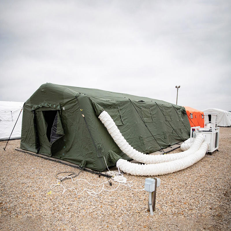 5.6x9.95m Multipurpose Medium Rapid Deployment Shelter Low-Pressure Inflatable Tent