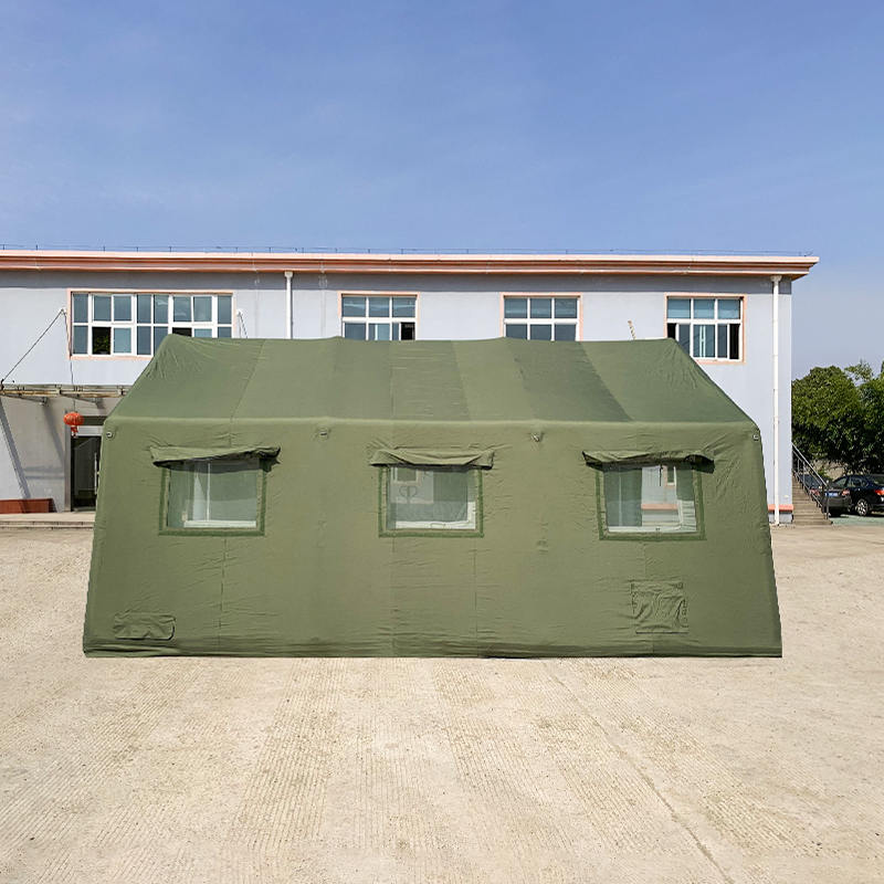 30 m² Rapid Deployment Military Command Inflatable Tent