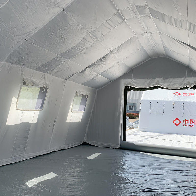 30 m² Rapid Deployment Military Command Inflatable Tent