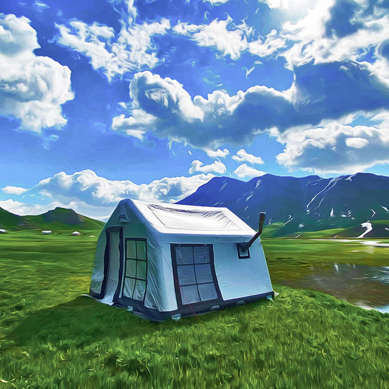 8-10 Tao Four Season Panorama Inflatable Camping Tent